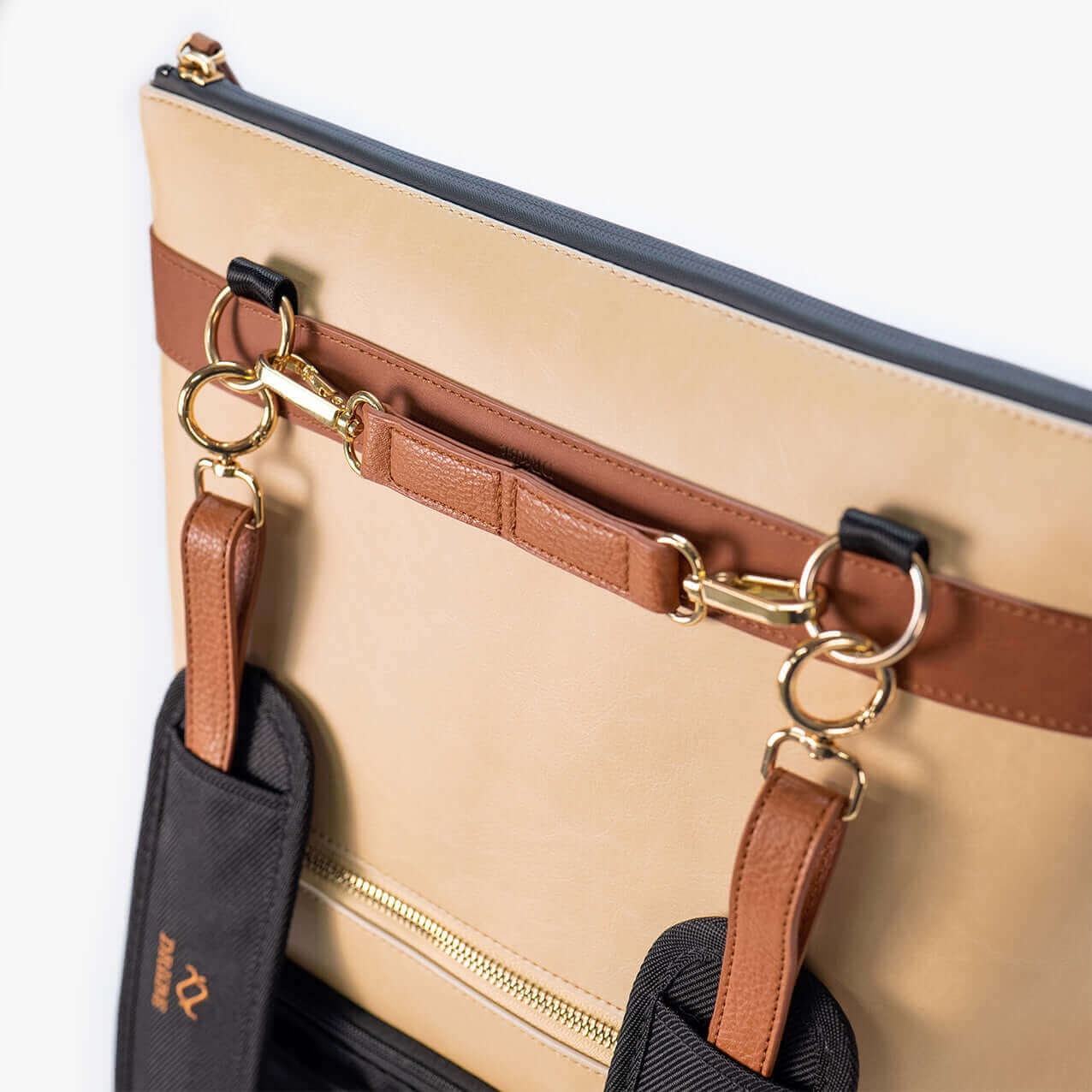 DAKOTA 3 in 1 Convertible Backpack Purse, Sand