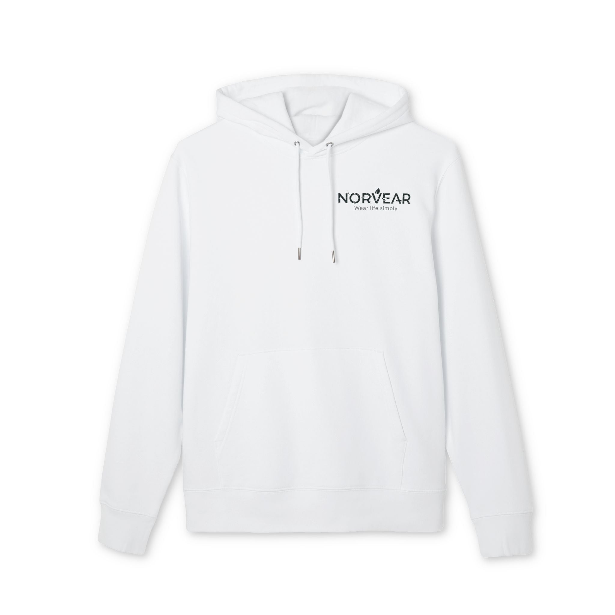 Premium fabric washed hoodie detail