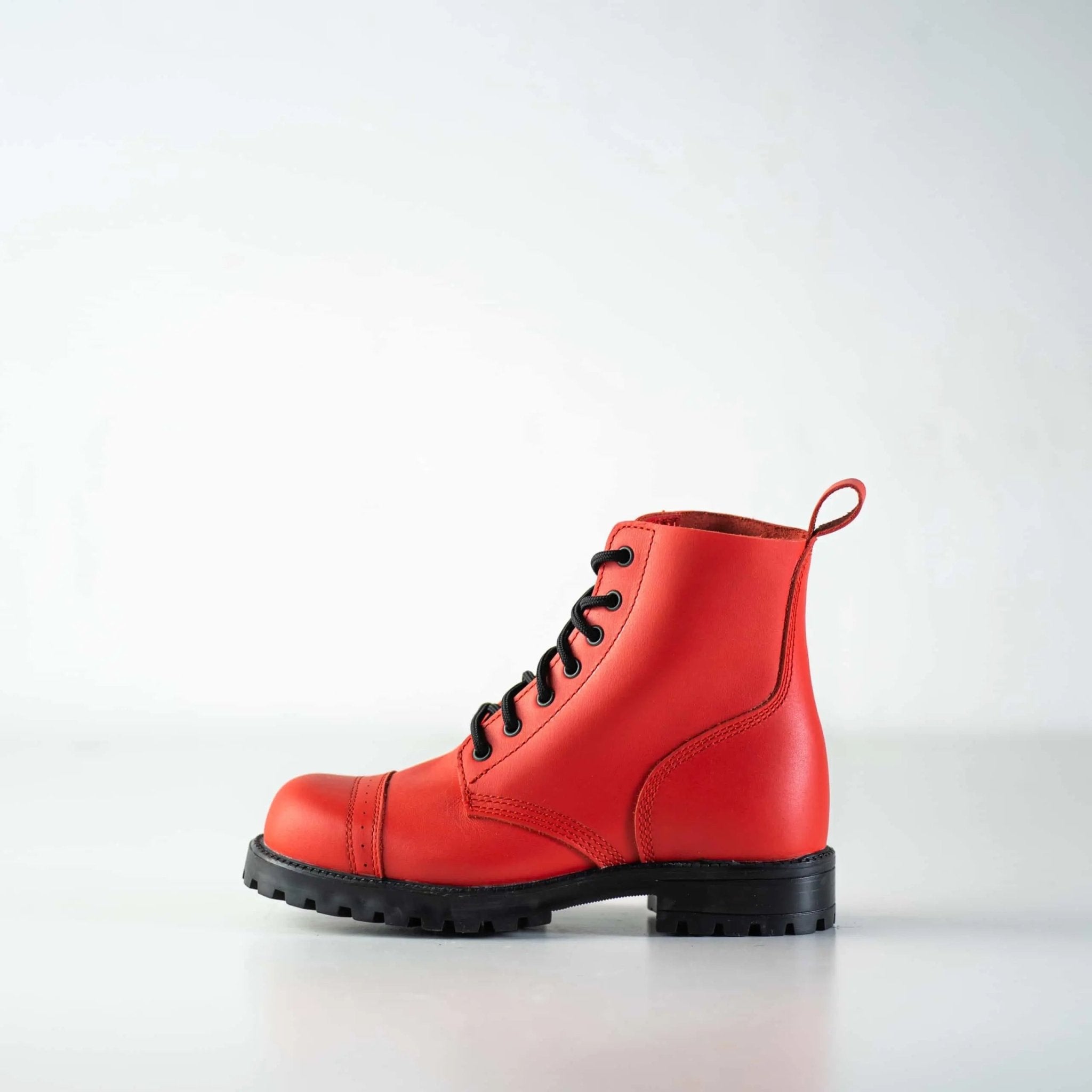 517 aka Aviator Boots - Red - Norvear.comBootsNorvear.com