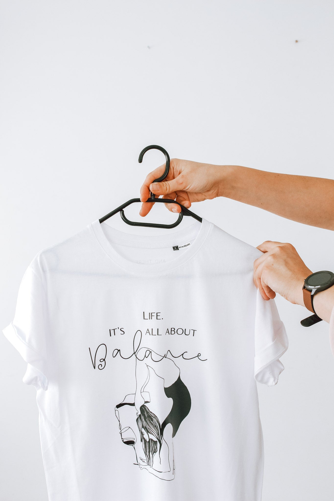 It’s All About Balance – Oversize T-Shirt (Organic Cotton)