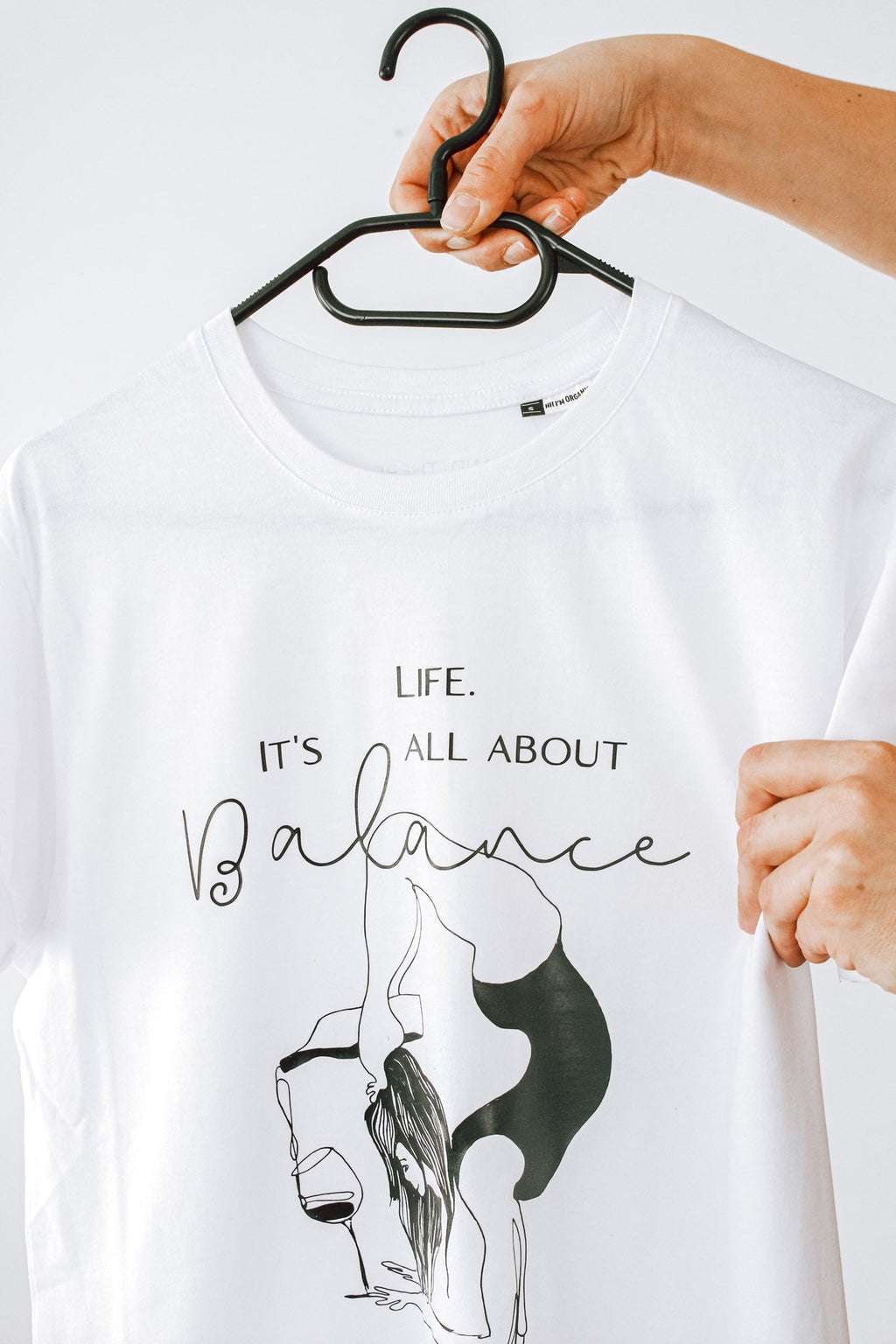 It’s All About Balance – Oversize T-Shirt (Organic Cotton)