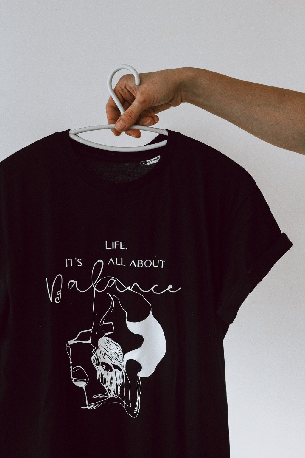 It’s All About Balance – Oversize T-Shirt (Organic Cotton)