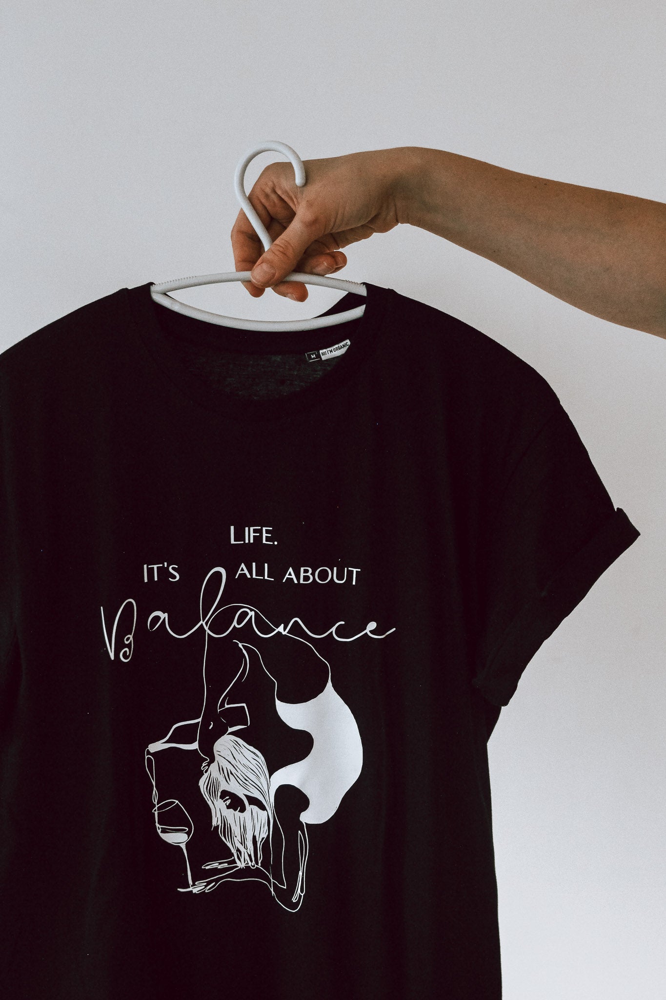 It’s All About Balance – Oversize T-Shirt (Organic Cotton)