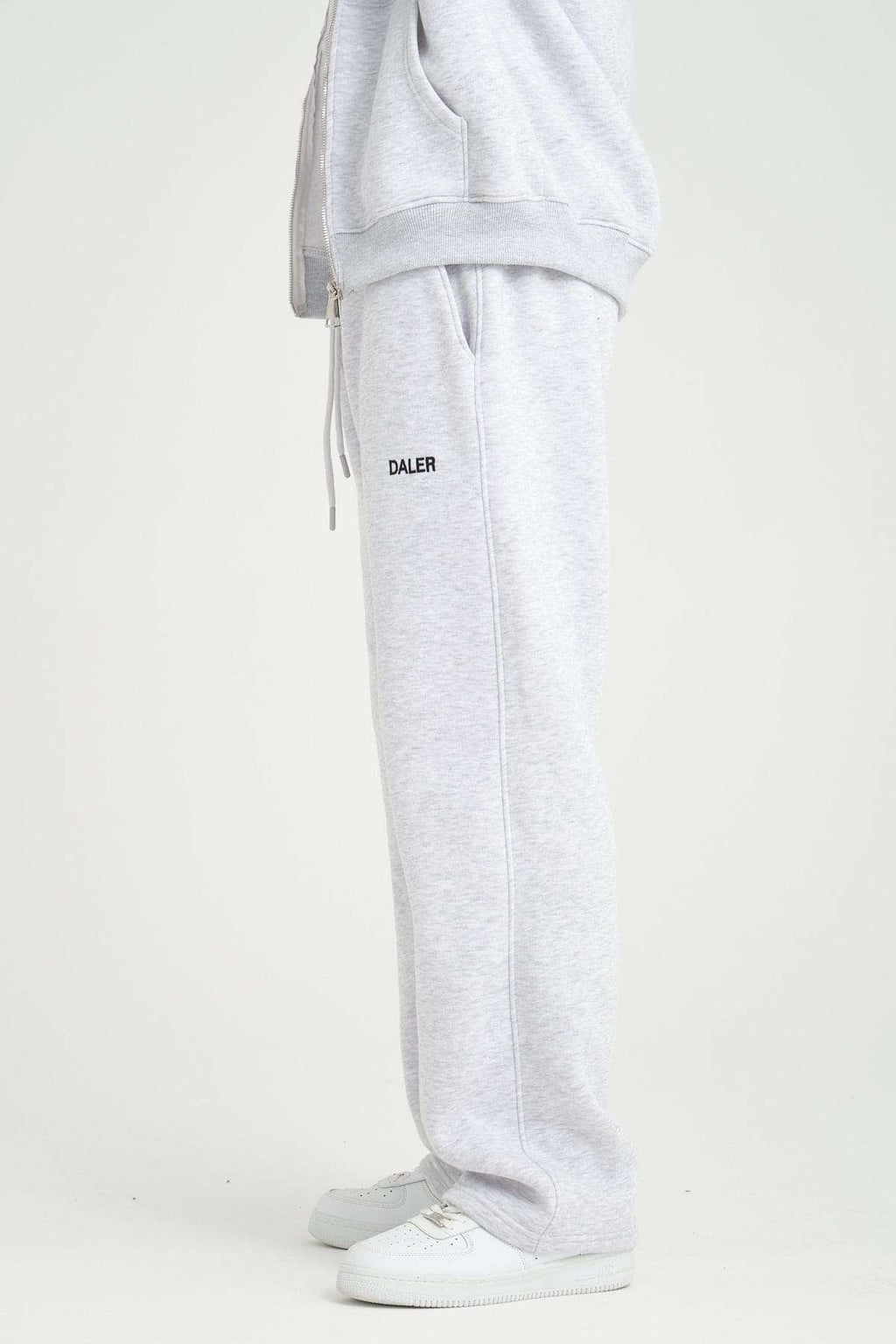Basic Jogger Pants - Grey Melange