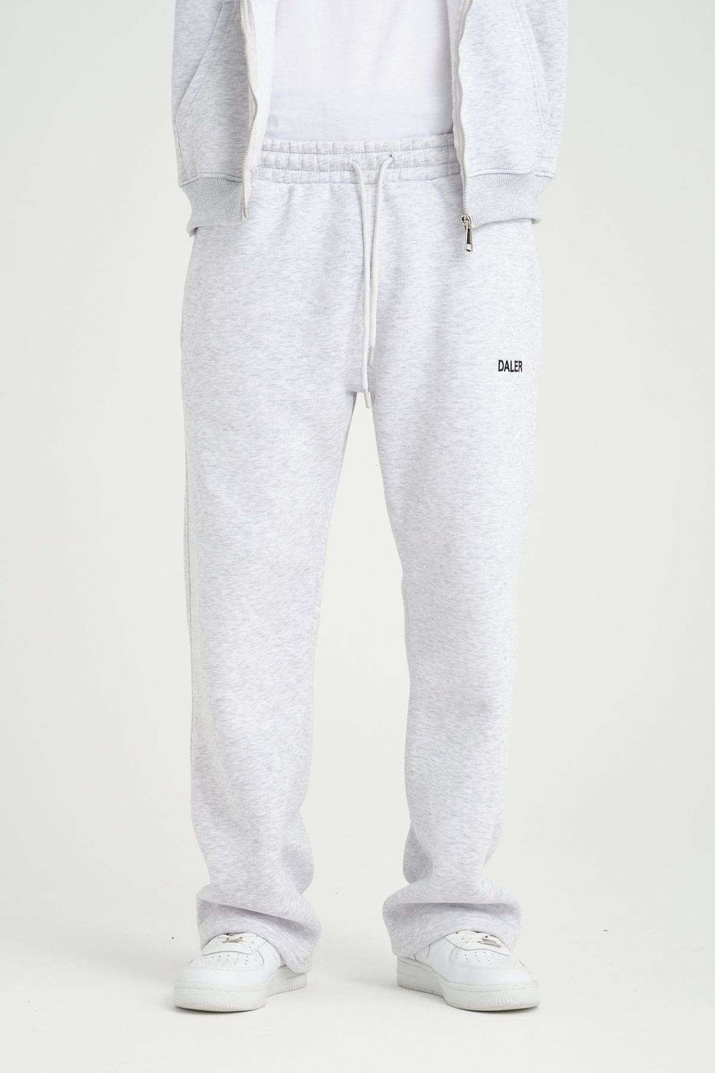 Basic Jogger Pants - Grey Melange