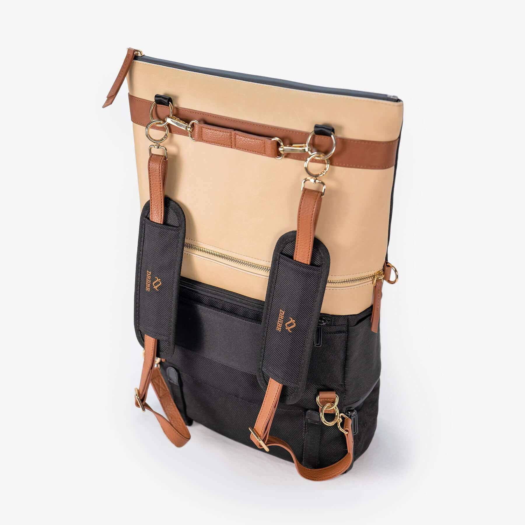 DAKOTA 3 in 1 Convertible Backpack Purse, Sand - Norvear.comBACKPACKNorvear.com