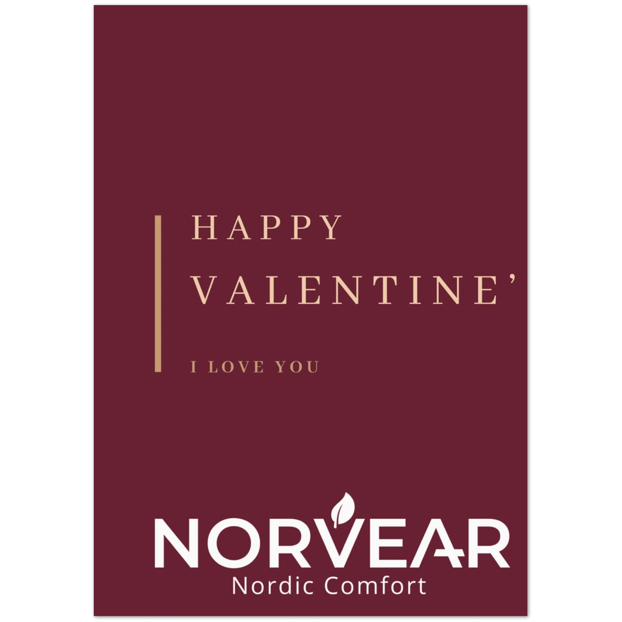 Pack of 10 Greeting Cards (EU & RoW) valentine's day - Norvear.comPrint MaterialNorvear.com